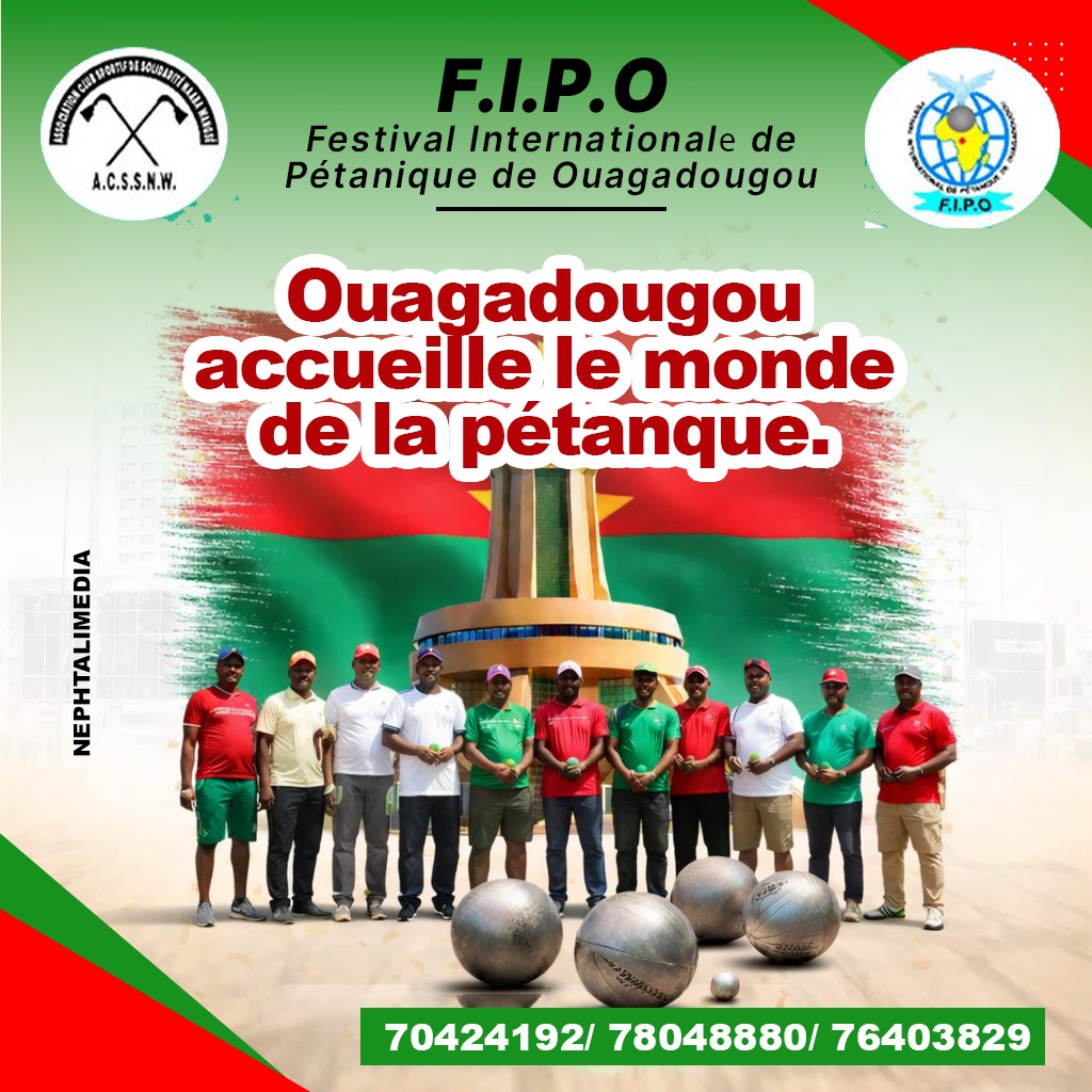 Lire la suite à propos de l’article FESTIVAL INTERNATIONAL DE PETANQUE DE OUAGADOUGOU